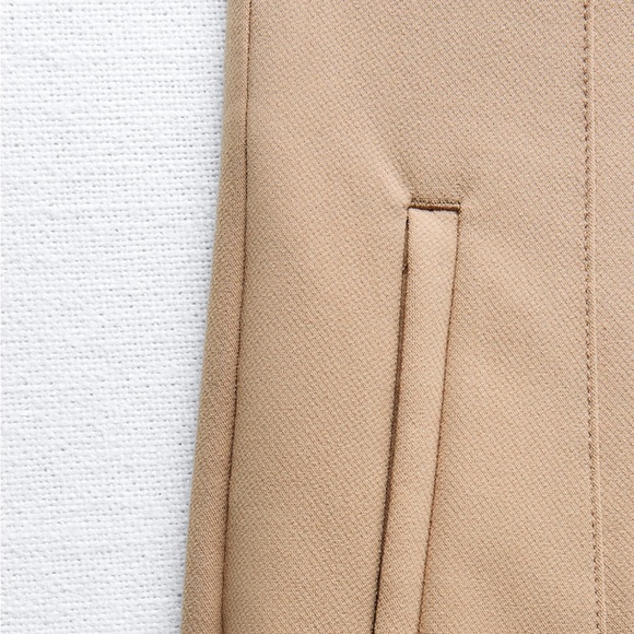 NWT XS Zara High Waisted Pant - Picture 4 of 5